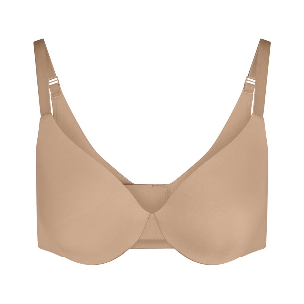 NEW SKIMS Smoothing Intimates Lightly Lined Bra- Clay (size 34D)
